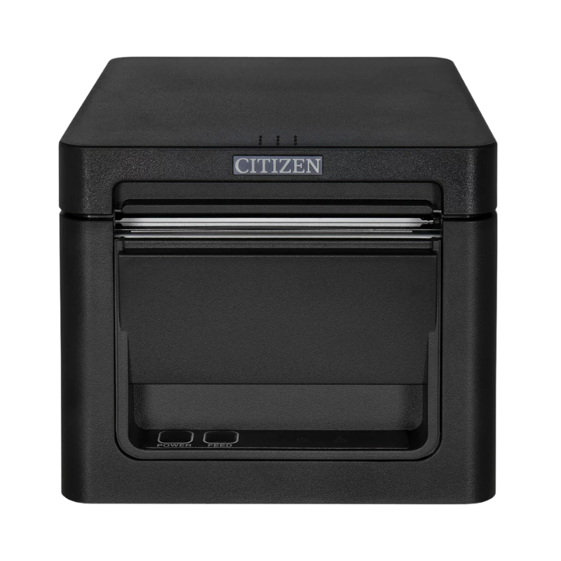 Citizen, CT-E651, Thermal Receipt Printer, Front Exit, Bluetooth, Black