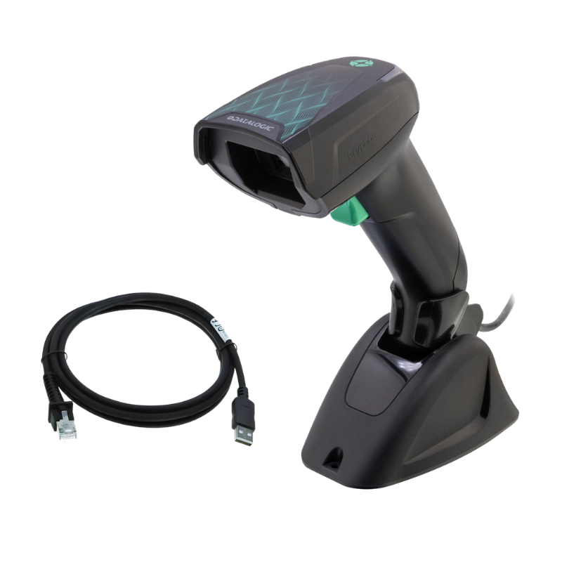 Datalogic Gryphon GBT4500, Kit, USB, Health Care, Bpoc (Kit Includes Scanner, WLC4090-HC-BT Base And USB Cable 90A052278), Refer To