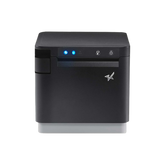 Star Micronics, mC-Print3, Thermal Receipt Printer, 3", Cutter, Ethernet (LAN), USB, CloudPRNT, Black, Ext Ps Included