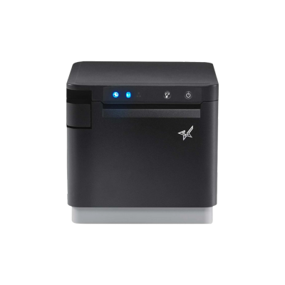 Star Micronics mC-Print3 Thermal, 3", Cutter, Ethernet (LAN), USB, Lightning, Bluetooth, CloudPRNT, Peripheral Hub, Ext PS Included