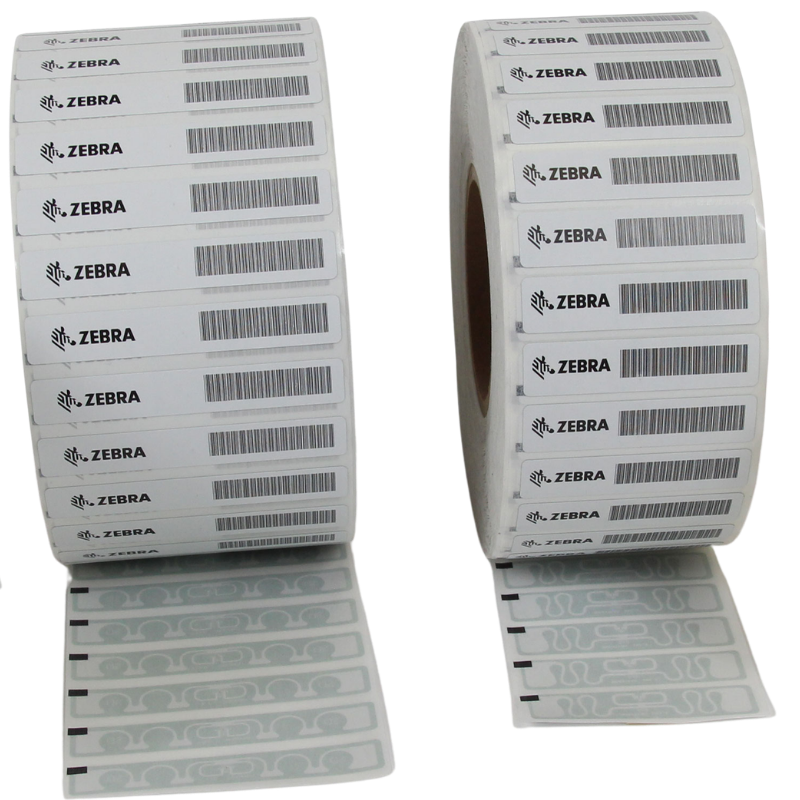 Zebra RFID label and tag