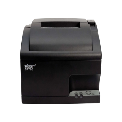Star Micronics, Sp742Mw Gry Us, Sp700, Impact, Cutter, Ethernet, Cloudprnt, WLAN, USB, Two Peripheral USB, Gray, Int Ps
