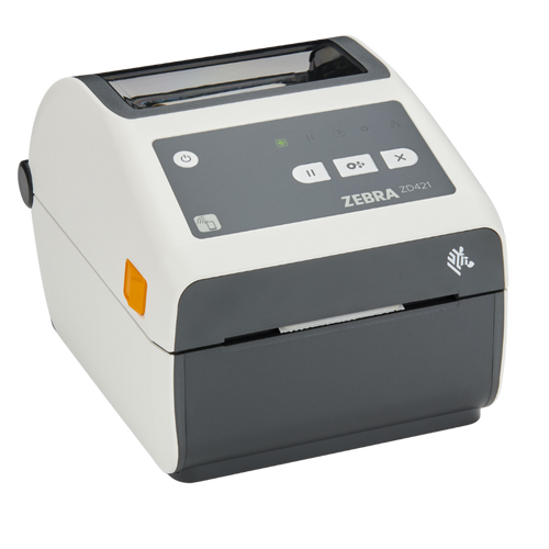 Zebra, ZD421-HC, 4" Direct Thermal Healthcare Label Printer, USB, Wi-Fi 6, Bluetooth