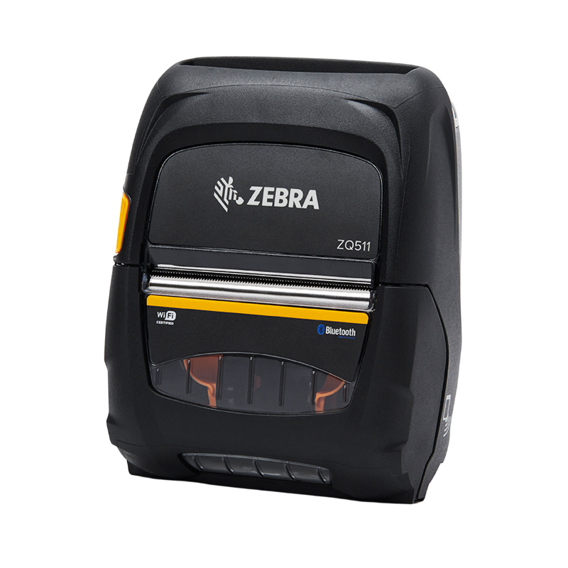 Zebra Ait, Printer, ZQ511, Direct Thermal, Media Width 3.15"/80Mm, English/Latin Fonts, 802.11AC/BLUETOOTH 4.X, Stnd Battery, Us/Canada Certs