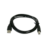USB Cable, 6FT, Black, TYPE A TO B