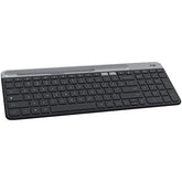 Logitech K580 Slim Multi-Device Wireless Keyboard for Chrome OS - Bluetooth/USB Receiver, Easy Switch, 24 Month Battery, Desktop, Tablet, Smartphone, Laptop Compatible