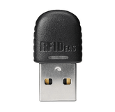 RFIDEAS, WAVE ID NANO 82 SERIES, HID PROX, BLACK VERTICAL USB READER (V2)
