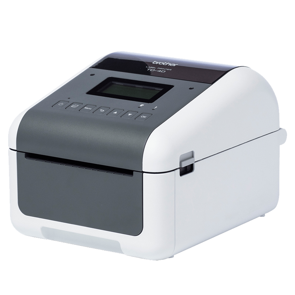 Brother TD4550DNWB 4.3” Desktop Wireless Network Thermal Label Printer, DT, 300dpi, USB/Serial/Ethernet LAN/Wi-Fi® WLAN/Bluetooth® BLE/MFi