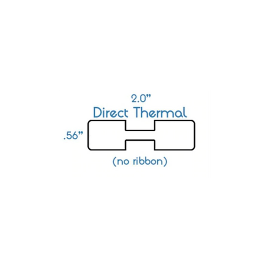 Cognitive, 0.56" x 2" Butterfly Labels