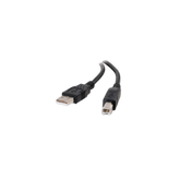 Cable, USB 2.0 A/B, Black (6.6FT)