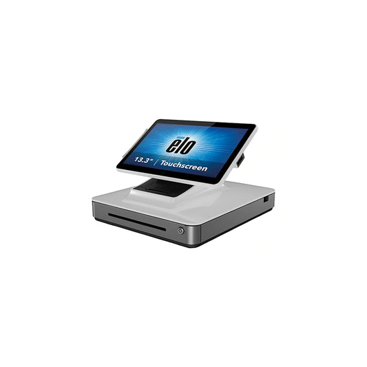Elo, Paypoint, Android 8.1 With Google Play Services, 13.3-Inch, Pcap, 3Gb Ram, 32Gb Ssd, 2-Inch Receipt Printer, 1D Scanner, Cash Drawer, Cfd, White, North America