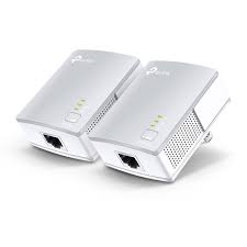 TP-Link AV600 Powerline Ethernet Adapter(TL-PA4010 KIT)- Plug&Play, Power Saving, Nano Powerline Adapter, Expand Home Network with Stable Connections