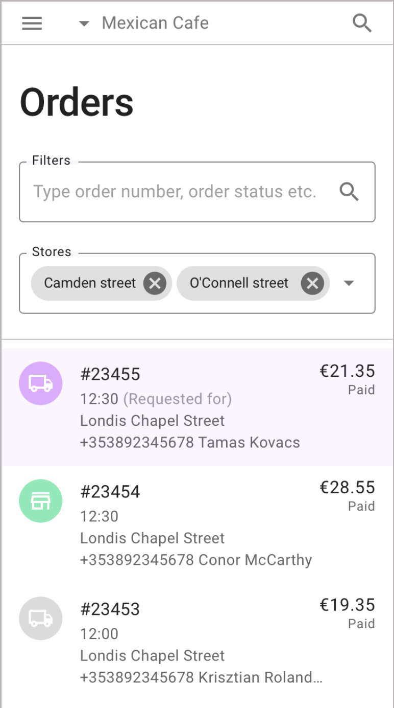 Order Terminal
